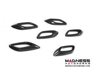 Maserati Levante Side Fender Vent Covers - Carbon Fiber